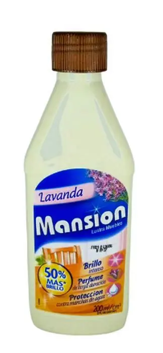 [2360-UND] LUSTRA MUEBLES MANSION LAVANDA 200 ML UND