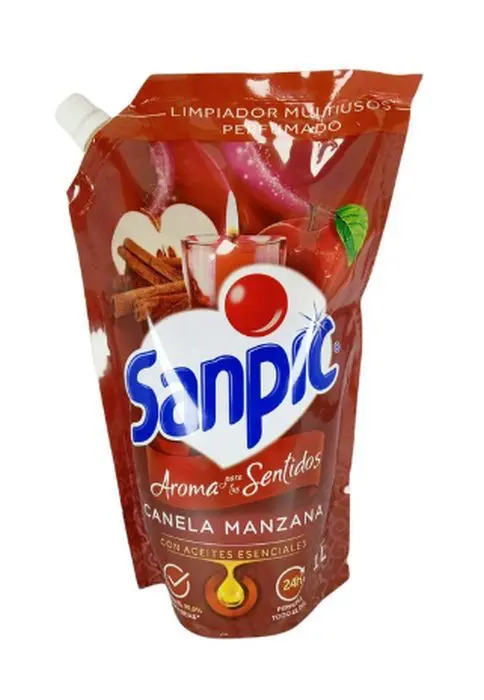 [11456-UND] LIMPIA PISOS SANPIC CANELA MANZAN 1000ML UND