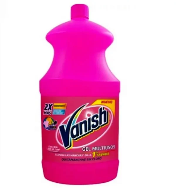 [407-UND] QUITAMANCHAS VANISH ROSADO 1800 ML UND