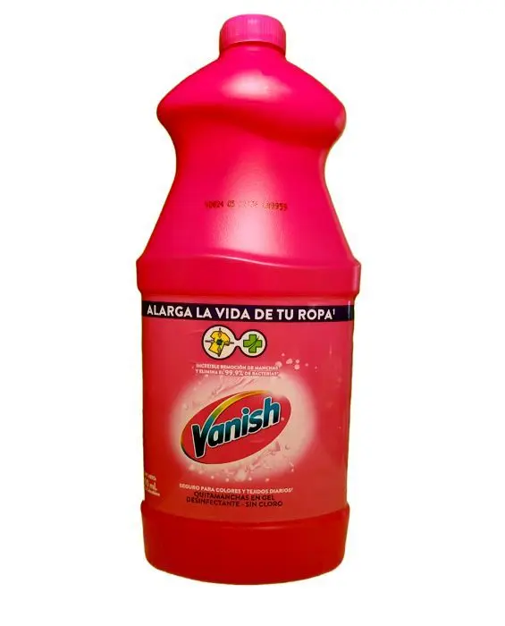 [9382-UND] QUITAMANCHAS VANISH ROSADO 900 ML UND