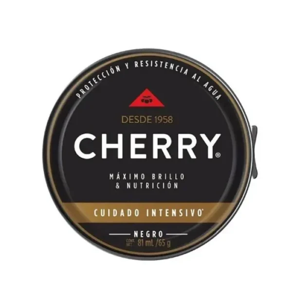 BETUN CHERRY NEGRO CUERO 65 GR UND