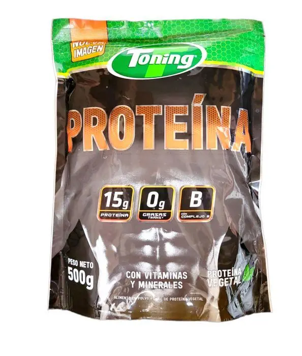 [10088-UND] PROTEINA VEGETAL SOYA TONING 500 G UND
