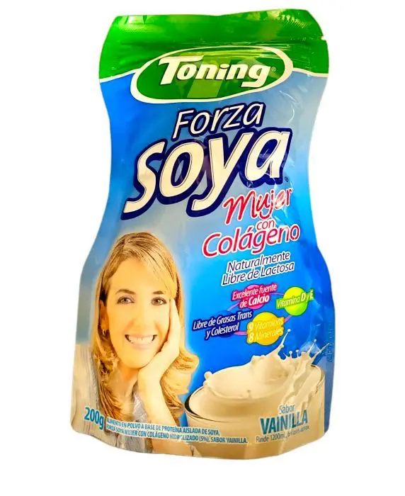 [10098-UND] LECHE POLVO SOYA TONING MUJER VAINIL 200 UND