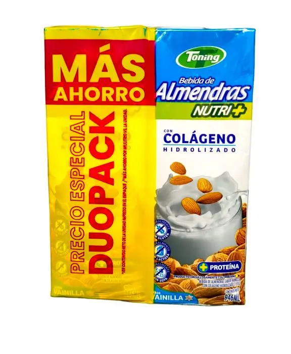 [10077-UND] BEBI ALMENDRA VAINILLA TONING DUO 946 ML UND