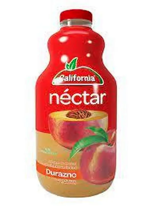 JUGO NECTAR DURAZNO CALIFORNIA 900 ML UND