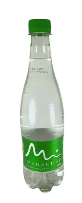 AGUA MANANTIAL CON GAS BOTL 600 ML UND