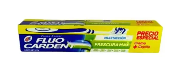 [6252-UND] CREMA DENTAL FLUO CARDENT 67 GR UND