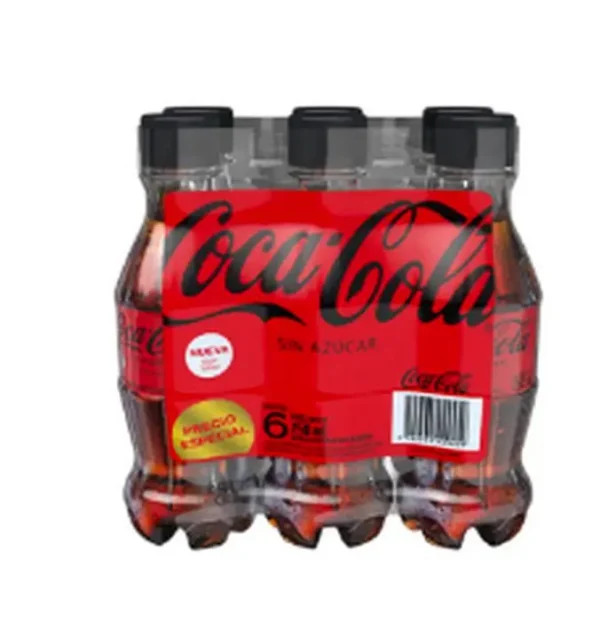 [3985-6UN] GASEOSA COCA COLA ZERO 250 ML 6 UND