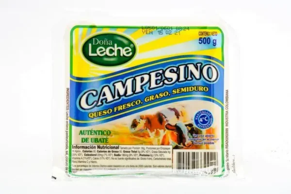 [12486-UND] QUESO CAMPESINO DONA LECHE 500 G UND
