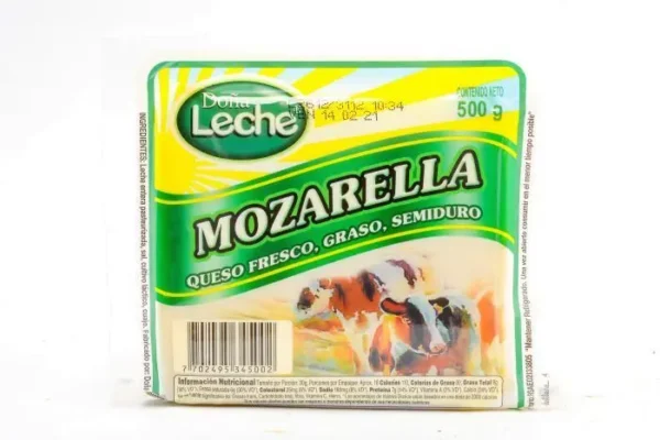 [1430-UND] QUESO MOZARELLA DONA LECHE 500 GR UND