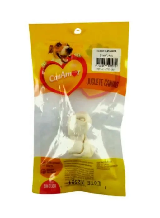 [8332-UND] HUESOS CAN AMOR 2 PUL NATURAL UND UND