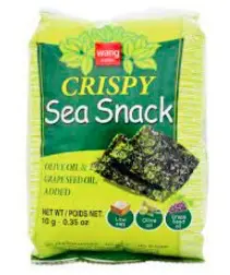 [8094-4UN] SNACK CRISPY ALGA MARINA 10 G 4 UND