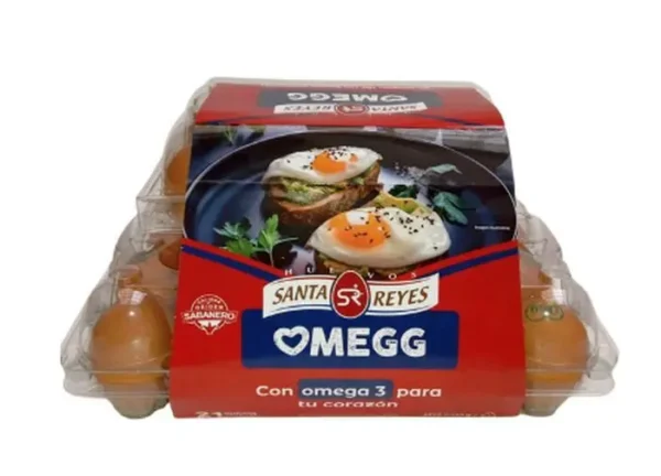 HUEVOS SANTA REYES ROJO OMEGG 21 U UND