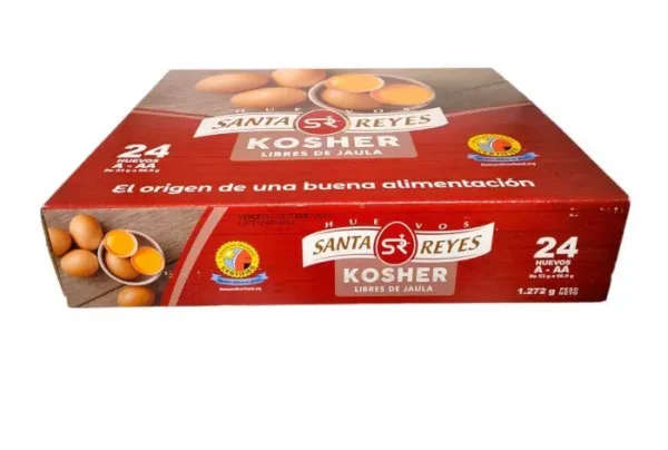 [10401-UND] HUEVOS KOSHER SANTA REYES 24 U UND