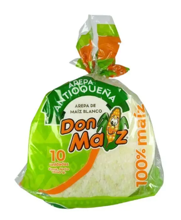[1261-UND] AREPA BLANCA DON MAIZ 10 U 1000 GR UND