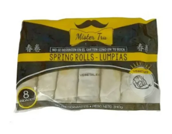 [5115-UND] LUMPIAS MISTER TRU VEGETAL 340 GR UND