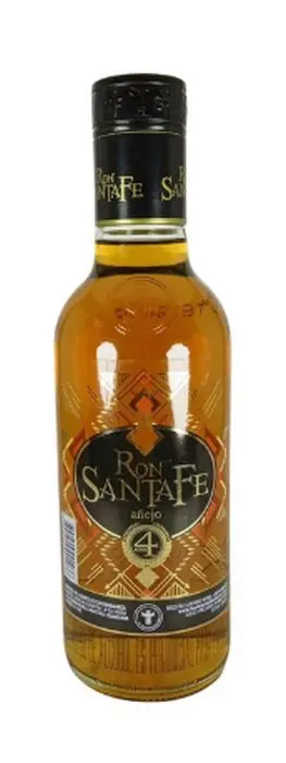 [105-UND] RON SANTAFE BOTL 375 ML UND