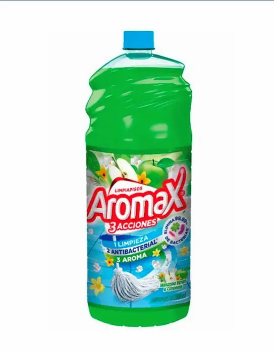 LIMPIA PISOS AROMAX MANZANA VERDE 2000ML UND