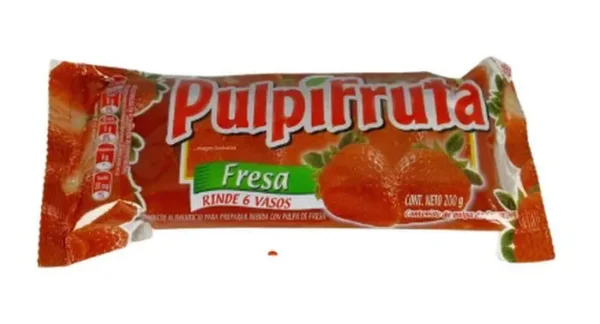 [10456-UND] PULPA DE FRUTA FRESA PULPIFRUTA 200 G UND