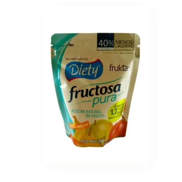 FRUCTOSA PURA DIETY 250 GR UND