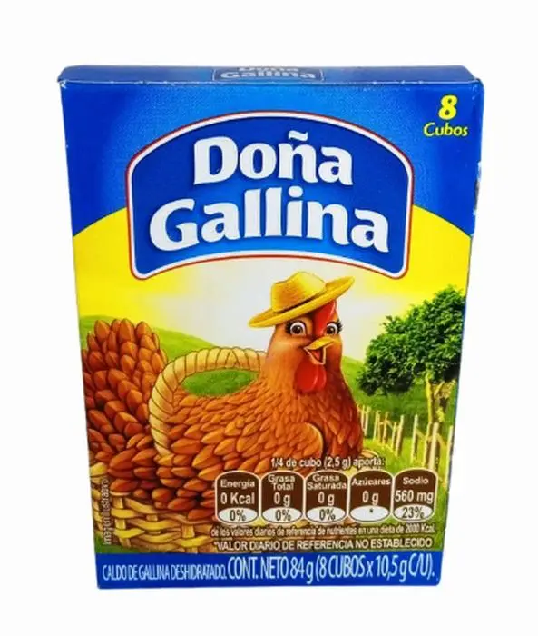 [3791-UND] CALDO GALLINA DONA GALLINA 8CUBOS UND