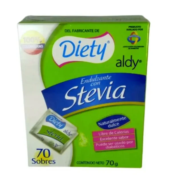 ENDULZ STEVIA CAJA 70 SOBRES UND