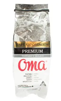 CAFE OMA PREMIUM TOSTADO MOLIDO 500 G UND