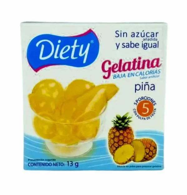 GELATINA PINA DIETY 13 G UND