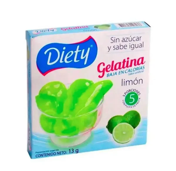 [10300-UND] GELATINA LIMON DIETY 13 G UND