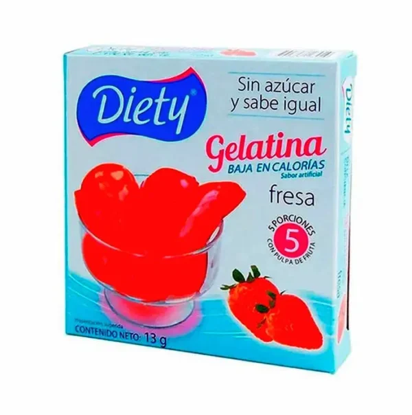 [10299-UND] GELATINA FRESA DIETY 13 G UND
