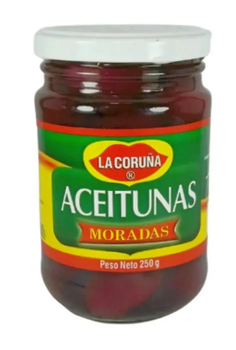 [286-UND] ACEITUNAS MORADA LA CORUNA 250 GR UND