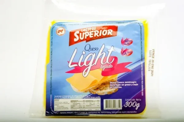 [692-UND] QUESO LIGHT SUPERIOR  300 GR UND