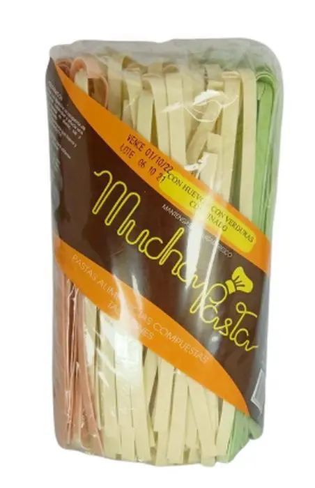 [9291-UND] PASTA TALLARIN HUEVO VERDURA MUCHAPASTA UND