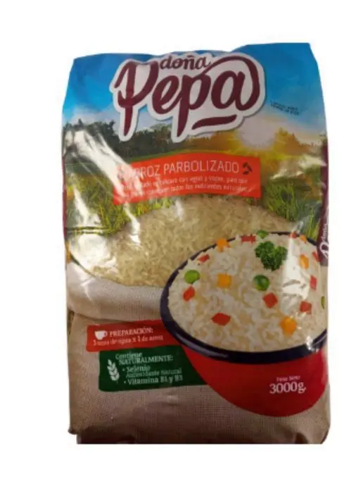 ARROZ PARBOLIZADO DONA PEPA  3000 GR UND