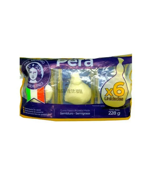 [696-UND] QUESO PERA DEL VECCHIO 38 G 6 U UND