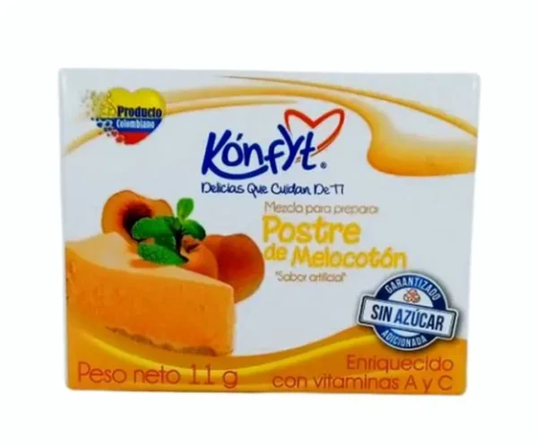 [2296-UND] POSTRE MELOCOTON KONFYT 11 GR UND