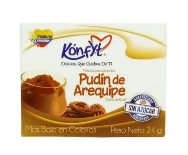[1349-UND] PUDIN AREQUIPE KONFYT DIETETICO 24 GR UND