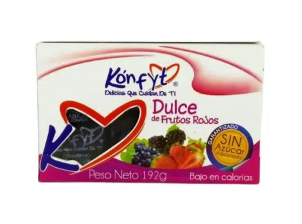 [4643-UND] BOCADILLOS KONFY FRUTOS ROJOS 192 GR UND