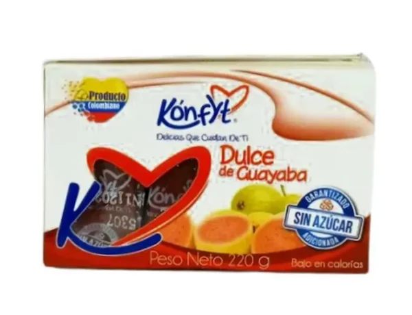 [818-UND] BOCADILLO SIN AZUCAR KONFYT  220 GR UND