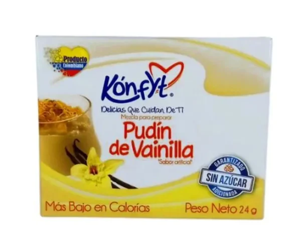 [2348-UND] PUDIN DIETETICO VAINILLA KONFYT 24 GR UND