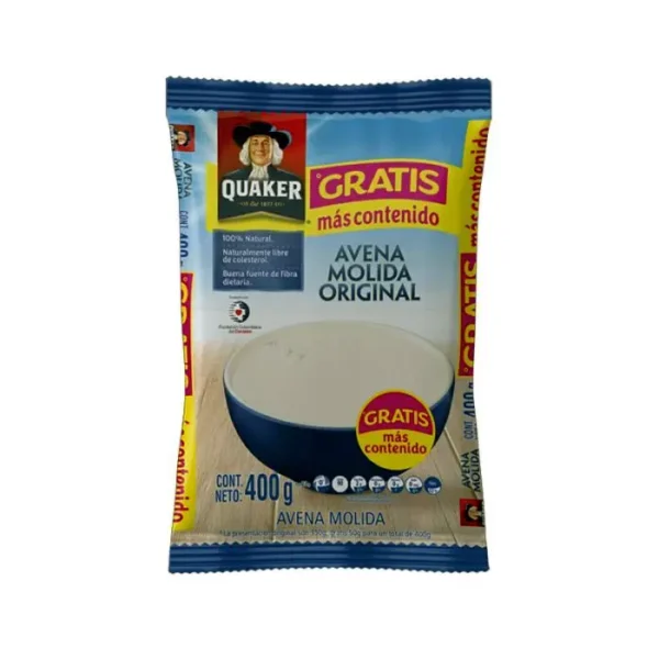 [11544-UND] AVENA MOLIDA QUAKER 400 G UND