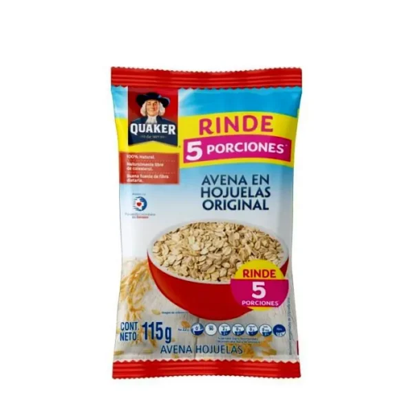 [7829-UND] AVENA HOJUELAS QUAKER  115 GR UND
