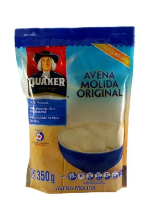 [1707-UND] AVENA MOLIDA  QUAKER 350 GR UND