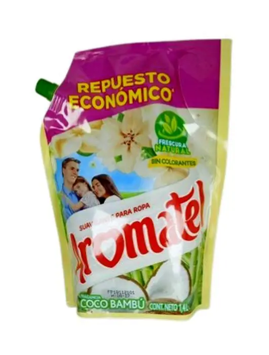 [9371-UND] SUAVIZANTE AROMATEL COCO BAMBU 1400 ML UND