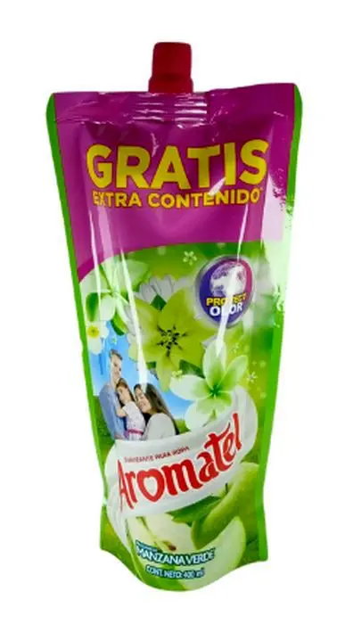 SUAVIZANTE AROMATEL MANZANA VERDE 400 ML UND