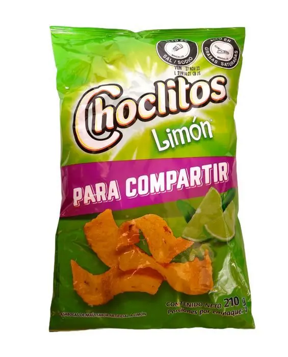[10275-UND] PASABO CHOCLITOS LIMON 210 G UND