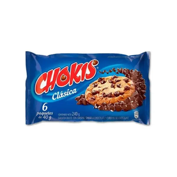 [7537-6UN] GALLETA CHOKIS CLASICA 37 GR 6 UND