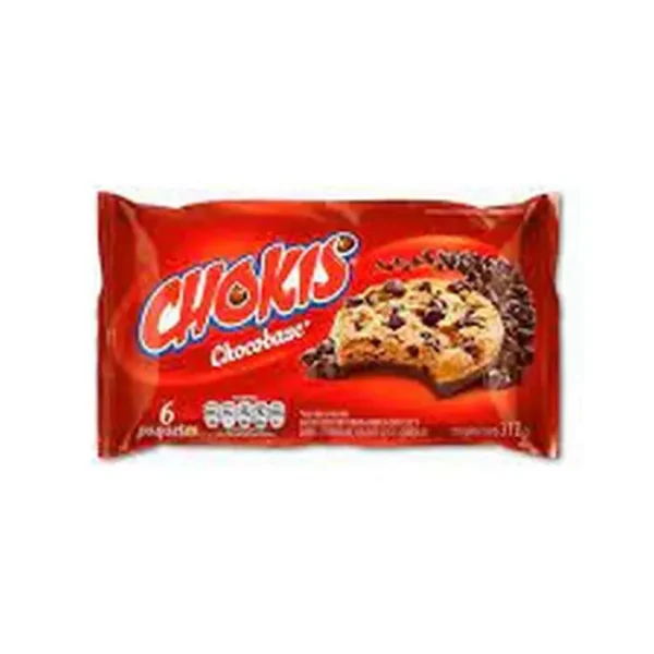 [7538-6UN] GALLETA CHOKIS CHOCOBASE 47 GR 6 UND