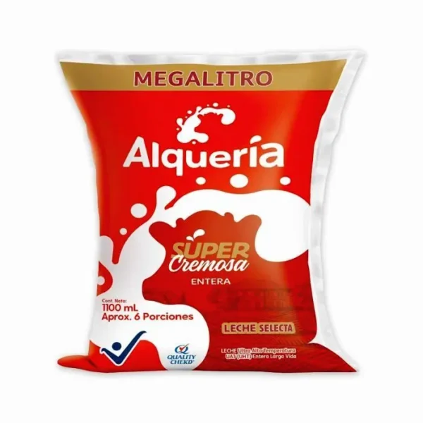 [11785-UND] LECHE ENTERA ALQUERIA SUPER CREMOSA 1.1L UND