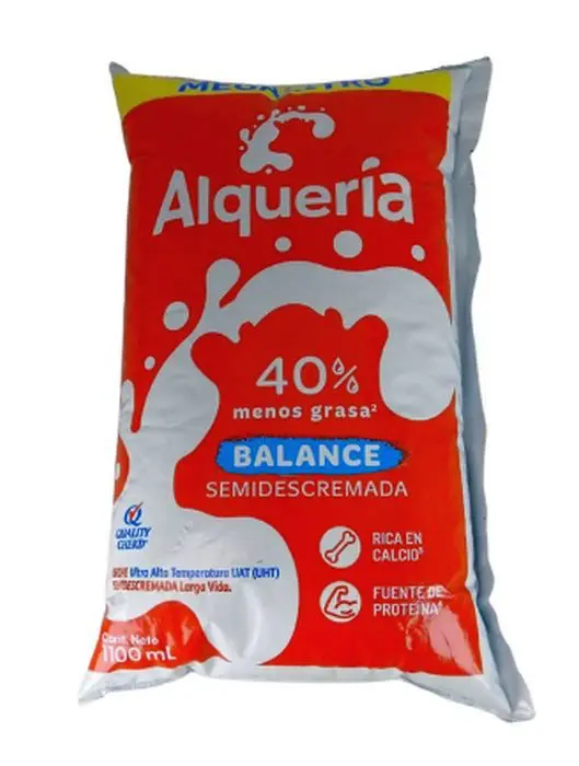 LECHE SEMIDESCREMADA BALANC ALQUERIA 1.1 UND